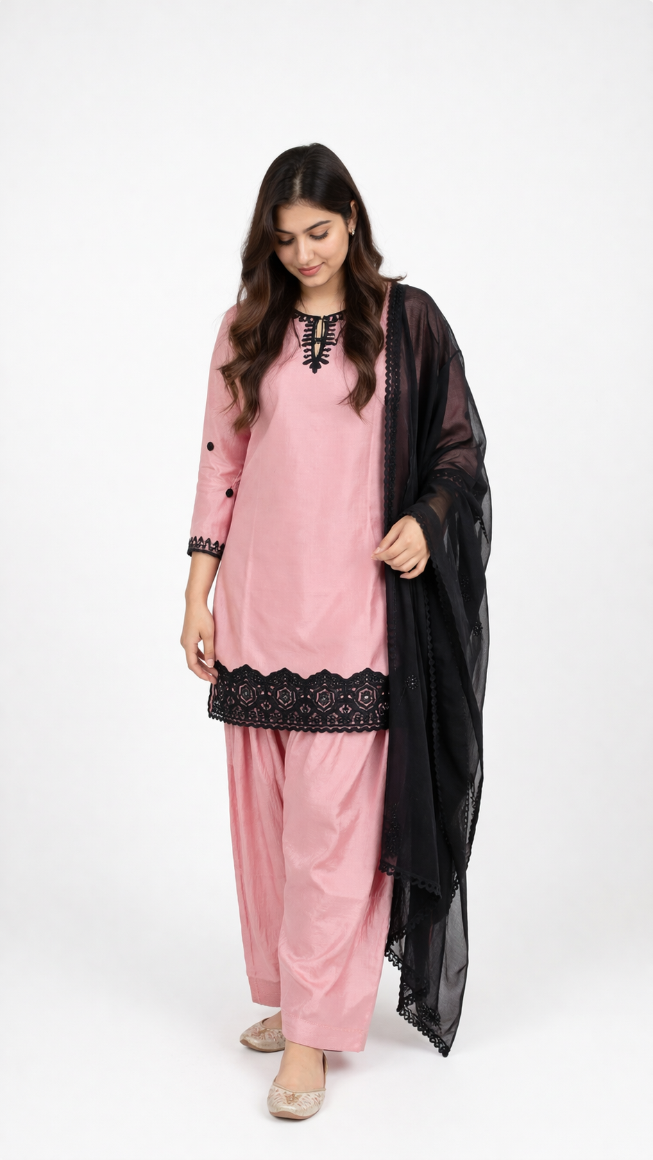 Suit 3 peac kurta set